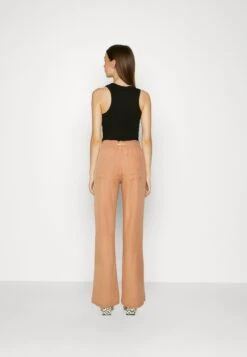 Roxy Oceanside Pants - Pantalon Classique - Coral -Roxy Soldes Boutique 1f88d615b6a24b10b149bf4768a7baca