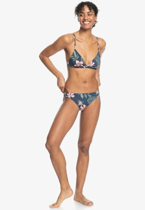 Roxy Into The Sun Tiki Tri - Haut De Bikini - Mood Indigo Tropical Depht -Roxy Soldes Boutique 8493bc90c478402a8ad76a297c83f51a