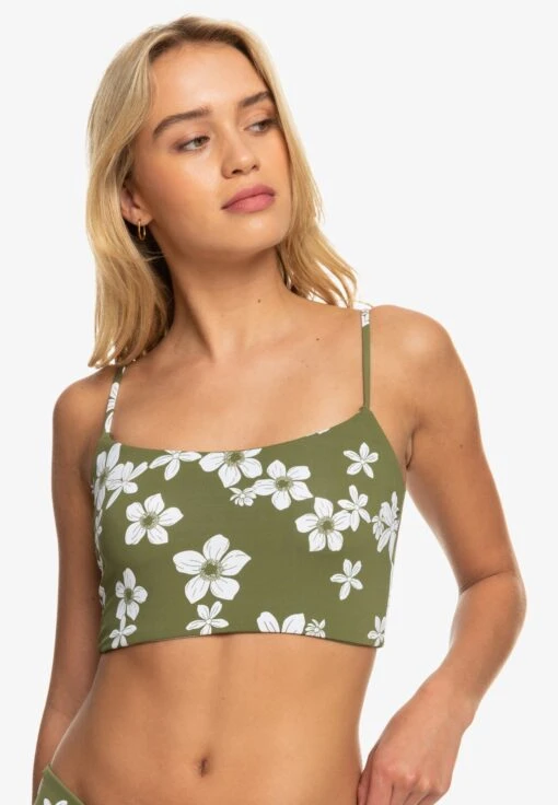 Roxy Retro Revo - Wendbares Für Erjx30498 - Haut De Bikini - Loden Green Surfrider Spirit S -Roxy Soldes Boutique 9ba6a69d55df41a3baf4ee9d2820e870